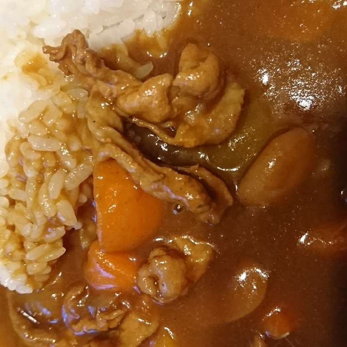 豚こまカレー